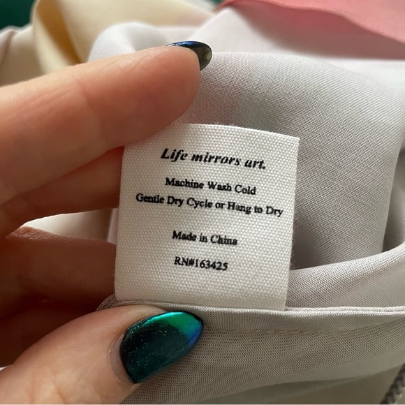 Untitled in Motion Desire Dune Multicolor Sleeveless Midi Slip Dress NWT Size S - Picture 12 of 12